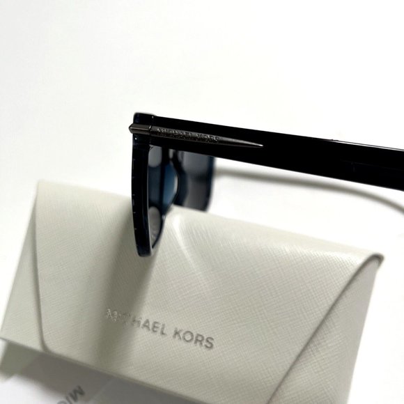 New in Case Original Michael Kors Halifax Sunglasses MK2145 Signature Navy Blue main image 12